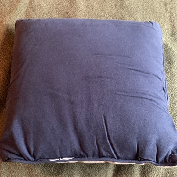 Set of 2 Snowmen please pillows. Both approximately 16” x 16”. - Picture 3 of 5